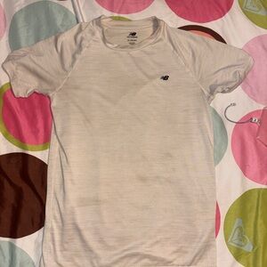 New Balance Women’s Off White Performance Tee